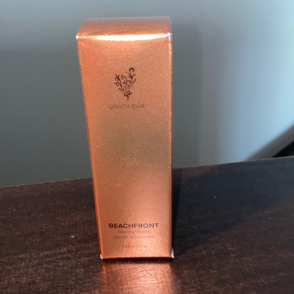 Beachfront tanning drops